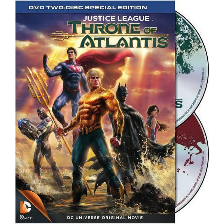 Justice League: Throne of Atlantis (DVD) - Walmart.com