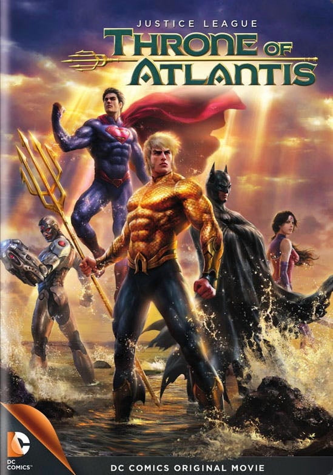 Justice League: Throne of Atlantis [DVD] - Walmart.com