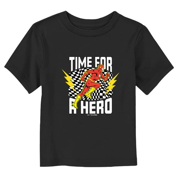 Justice League Time for a Hero Graphic T-Shirt