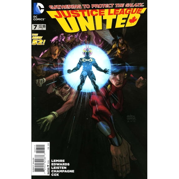 Justice League United #7 VF ; DC Comic Book