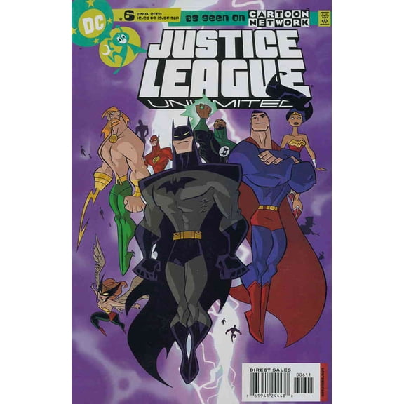 Justice League Unlimited #6 VF ; DC Comic Book