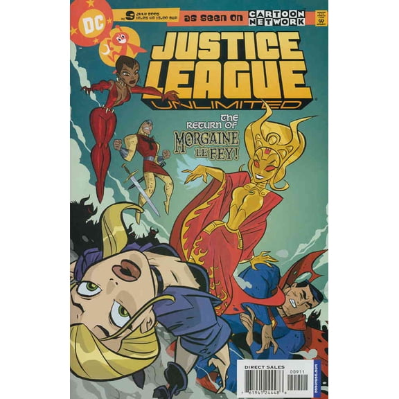 Justice League Unlimited #9 VF ; DC Comic Book