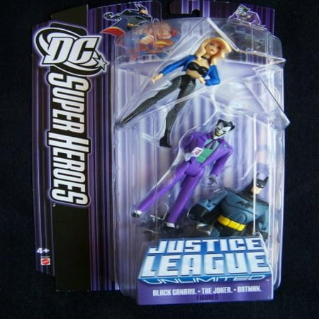 Justice League Unlimited - Black Canary, The Joker, Batman