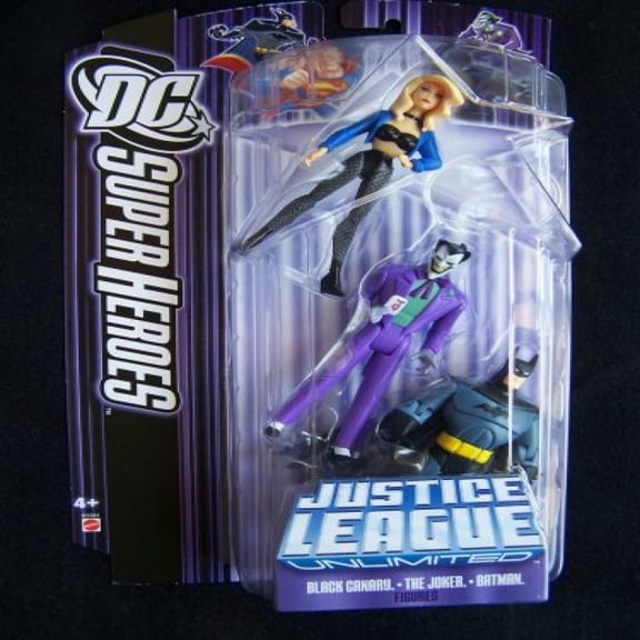 Justice League Unlimited - Black Canary, The Joker, Batman