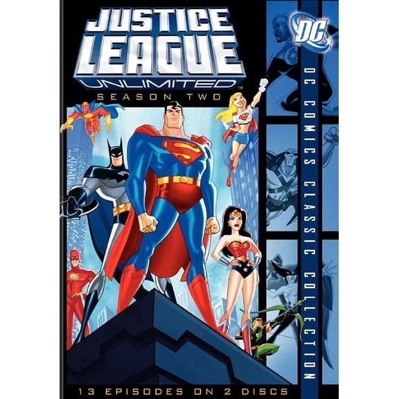Pre-Owned Justice League Unlimited: The Complete Second Season (DVD)