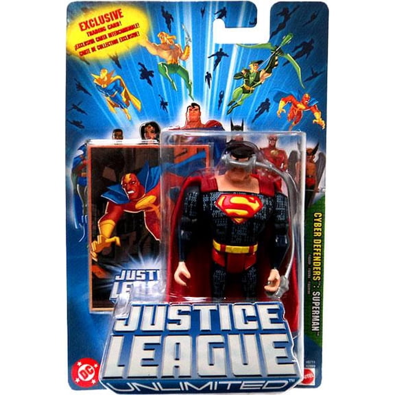 Justice League Unlimited Superman Action Figure [Cyber Defenders]