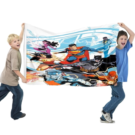 Justice League Unlimited flag perfect for outdoor decoration,15.7x23.6in40*60cm