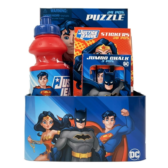 Justice League Valentine's Day Tin Box Gift Set