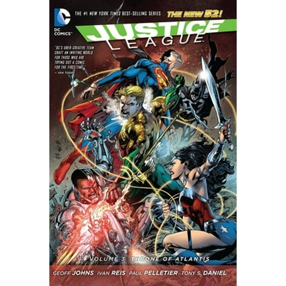 Pre-Owned Justice League Vol. 3: Throne of Atlantis (the New 52) (Paperback) 1401246982 9781401246983