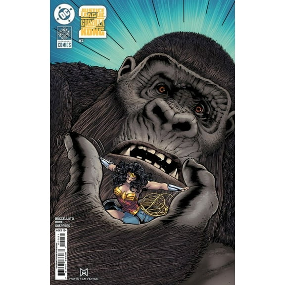 Justice League Vs. Godzilla Vs. Kong 2 #2E VF ; DC Comic Book