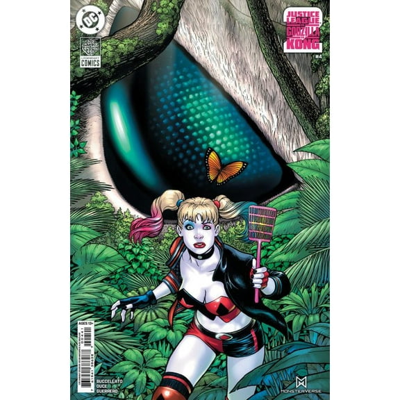 Justice League Vs. Godzilla Vs. Kong 2 #4D VF ; DC Comic Book