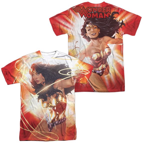Justice League Wonder Glow Mens Sublimation Shirt