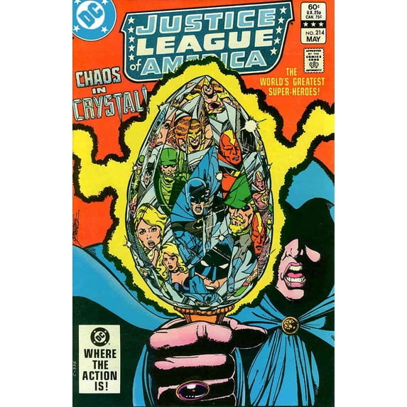 Justice League of America #214 VF ; DC Comic Book