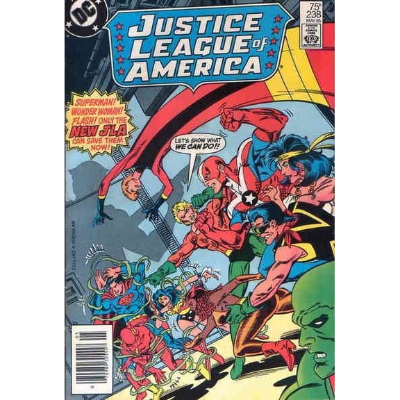 Justice League of America #238 VF ; DC Comic Book