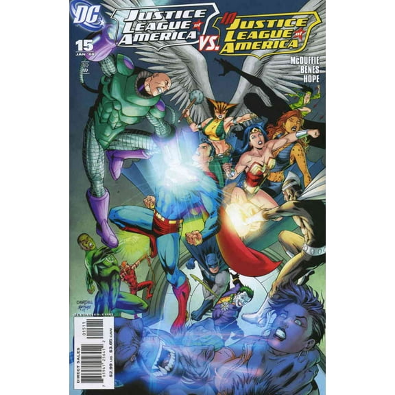 Justice League of America (2nd Series) #15 VF ; DC Comic Book