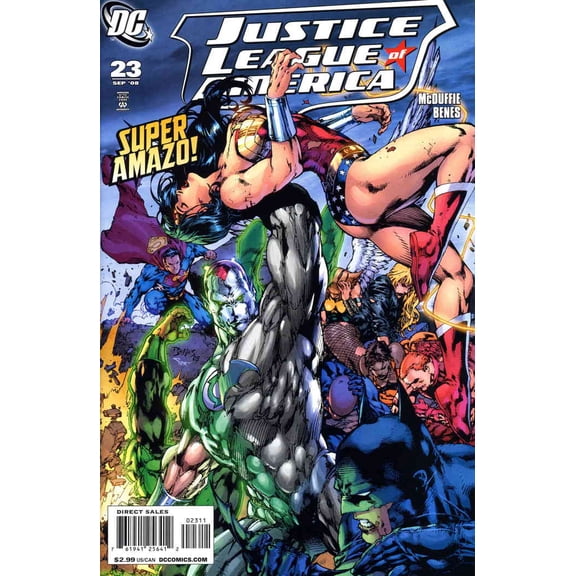 Justice League of America (2nd Series) #23 VF ; DC Comic Book