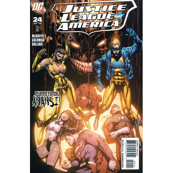 Justice League of America (2nd Series) #24 VF ; DC Comic Book