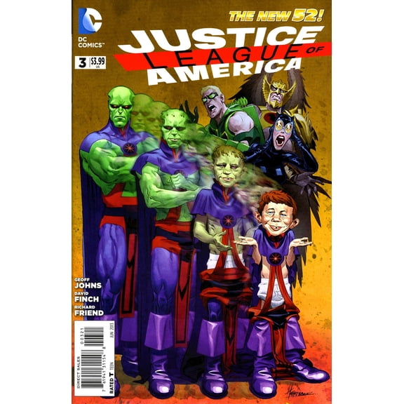 Justice League of America (3rd Series) #3A VF ; DC Comic Book