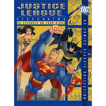 Justice League of America: Season 2 (DVD), Warner Home Video, Animation