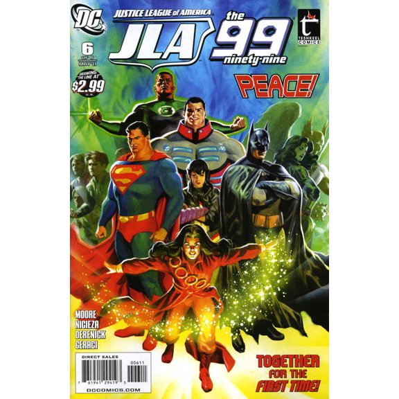 Justice League of America/The 99 #6 VF ; DC Comic Book