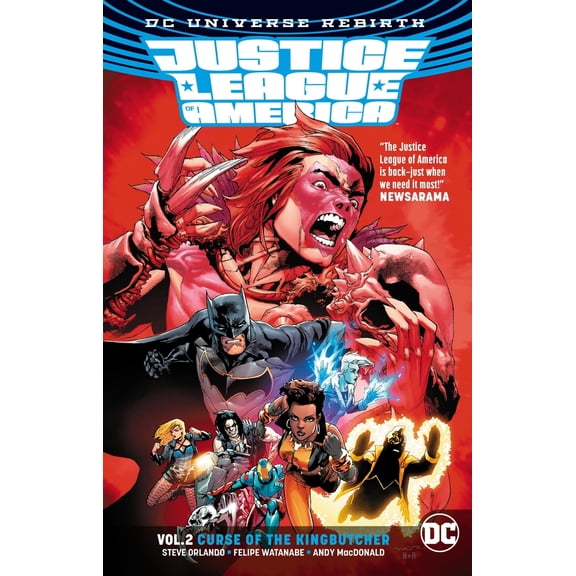 Pre-Owned Justice League of America Vol. 2: Curse of the Kingbutcher (Rebirth) (Paperback) 1401274498 9781401274498