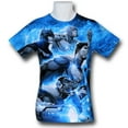 thumbnail image 1 of Justice League tsjlspcsubS Justice League Space Patrol Sublimated Mens T-Shirt - Small, 1 of 2