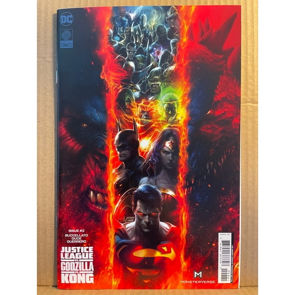 Justice League vs. Godzilla vs. Kong #2 Comic Book