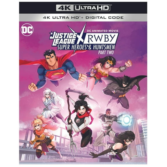 Justice League x RWBY: Super Heroes and Huntsmen Part Two (4K Ultra HD + Digital Copy)