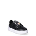 thumbnail image 1 of Justice Little Girl & Big Girl Beaded Low Court Sneaker, 1 of 6