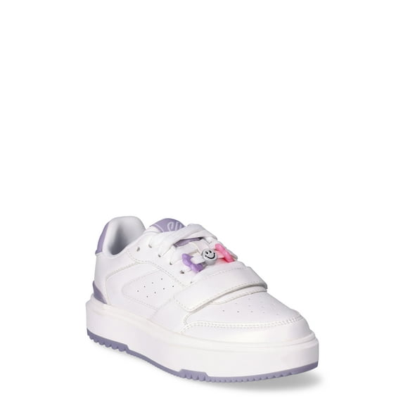 Justice Little Girl & Big Girl Beaded Low Court Sneaker