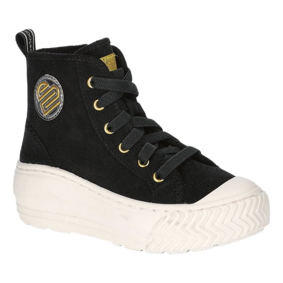 Justice Little and Big Girls' High Top Sneakers, Sizes 13-5