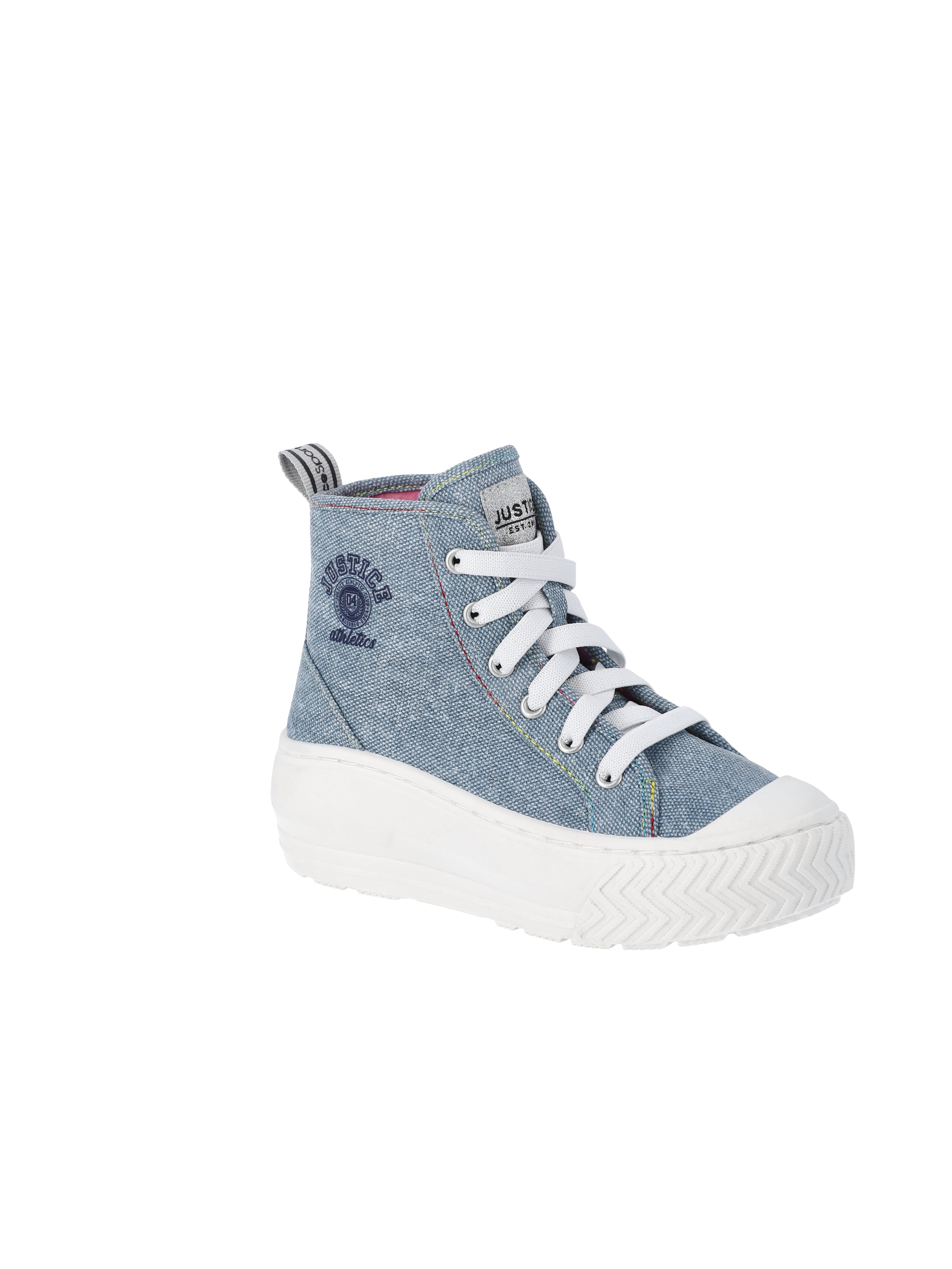 Justice Girls High Top Platform Sneakers