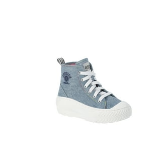 Justiceです Justice Unisex Kids High Top Sneaker, Pink, Sizes 13-6