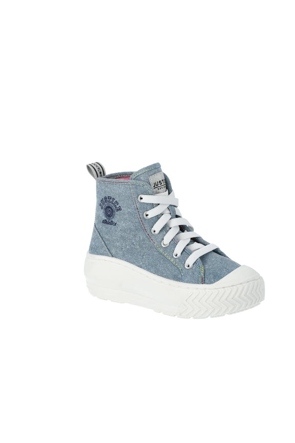 Girls High Top Platform Sneakers