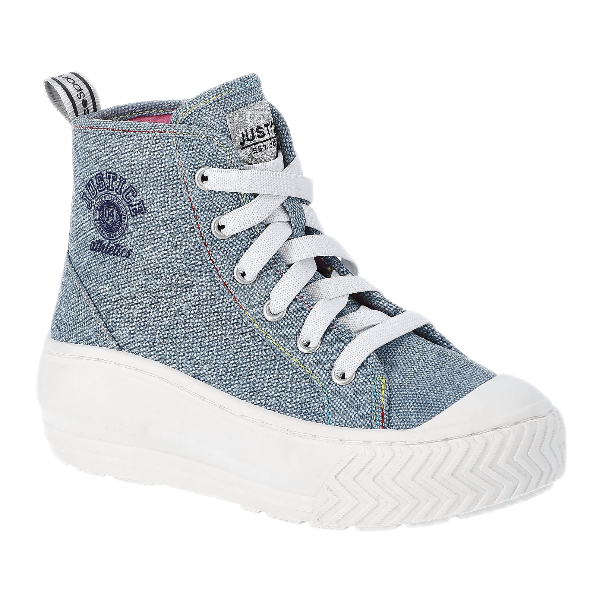 Girls High Top Platform Sneakers