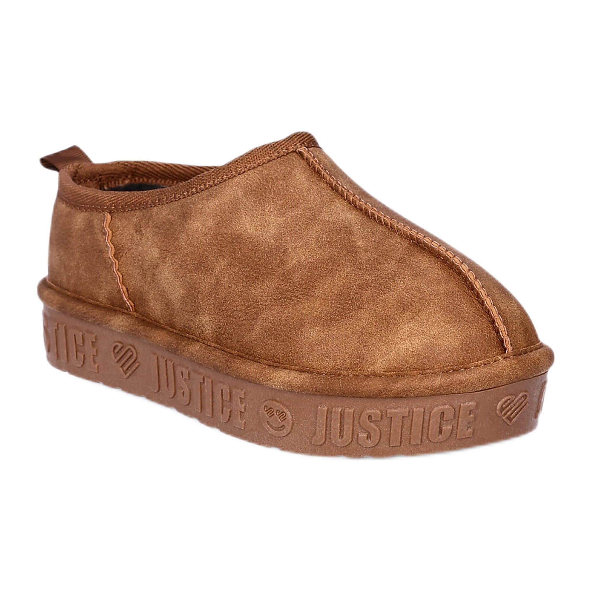 Justice Little Girl & Big Girl Platform Clog Slippers
