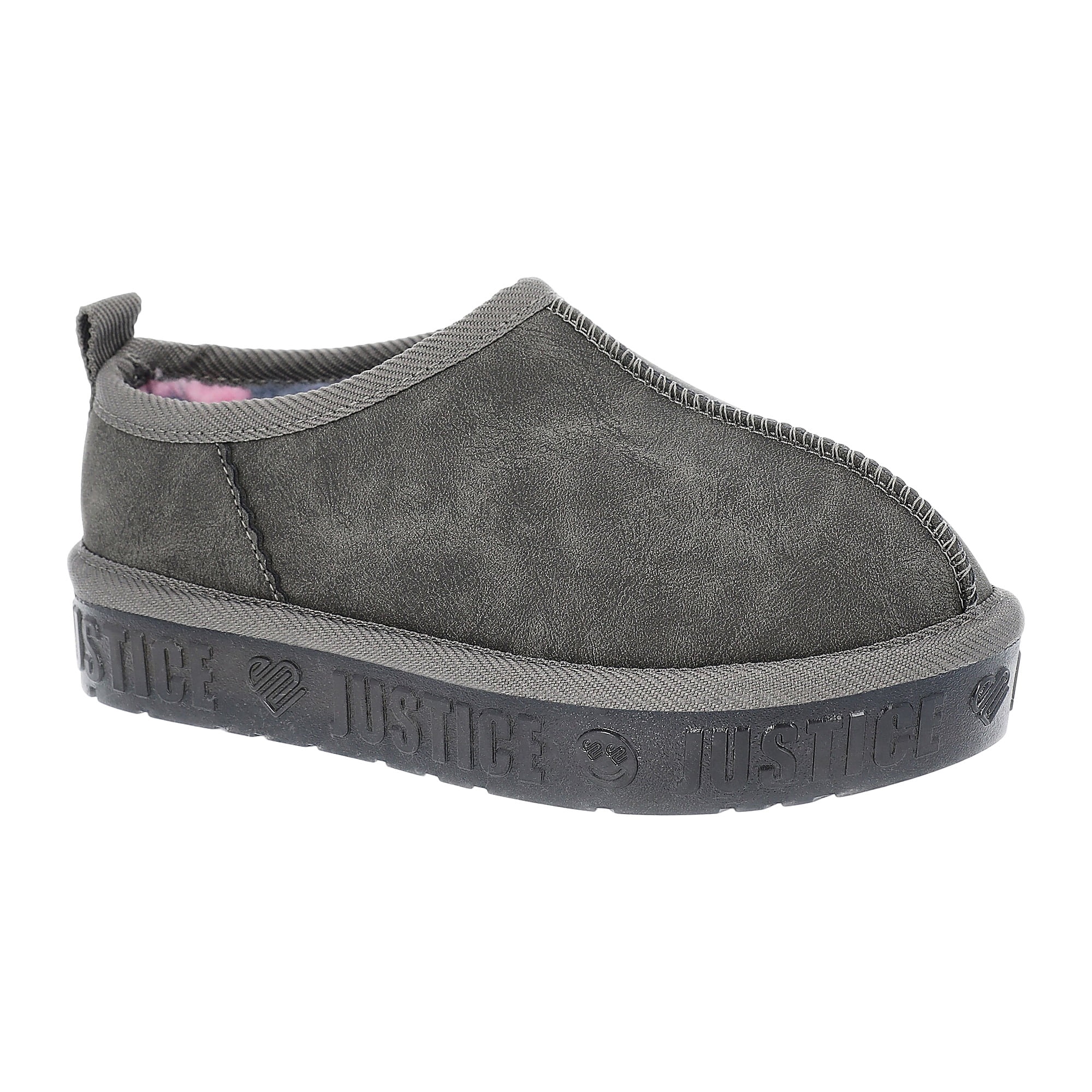 Justice Little Girl & Big Girl Platform Clog Slippers