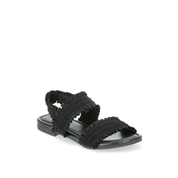 Justice Little Girl & Big Girl Ruffle Sandals