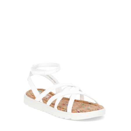 Justice Little Girl & Big Girl Strappy Sandal