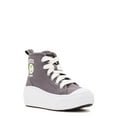 Justice Little Girl & Big Girls Lug Bottom High Top Sneakers, Sizes 13