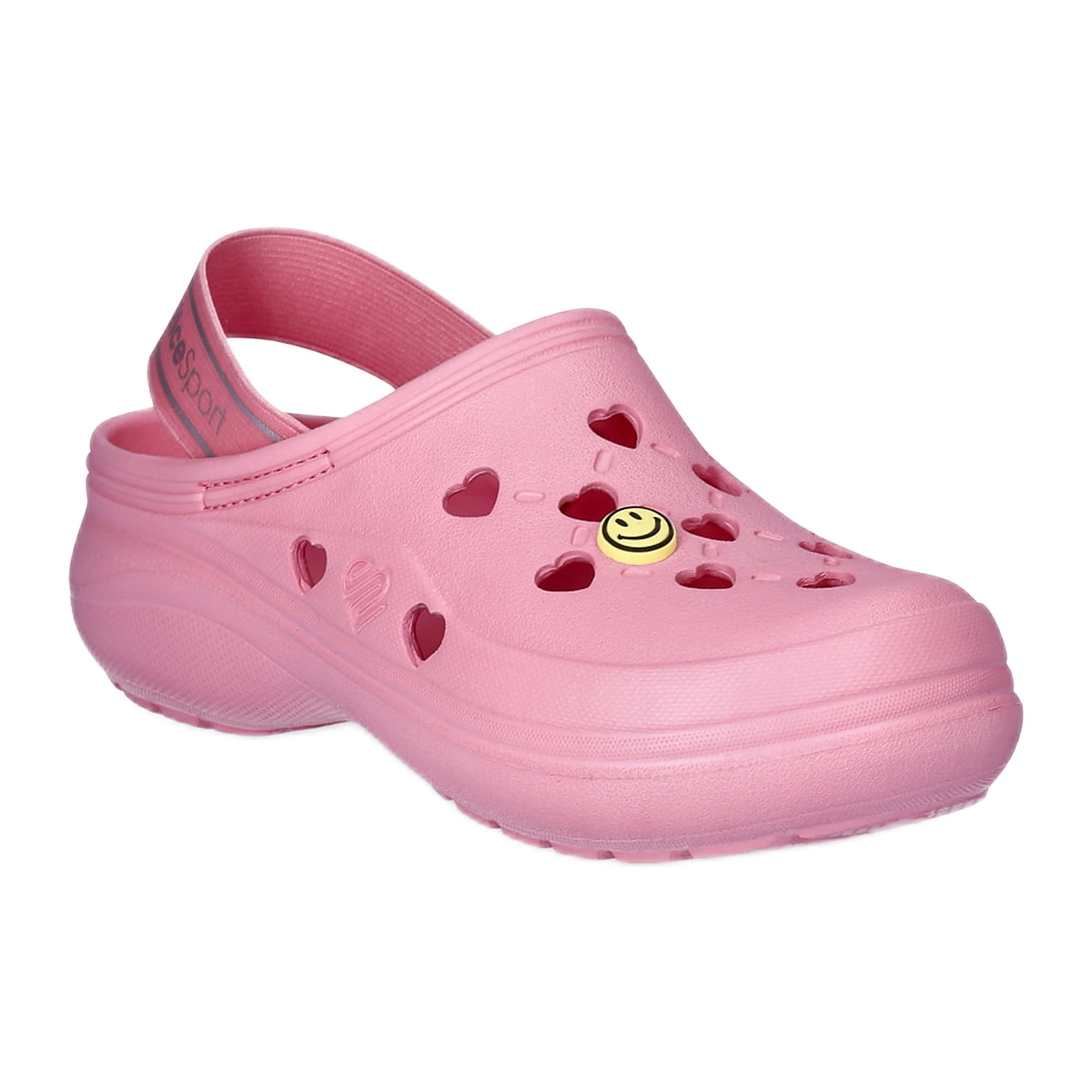 Justice Little Girls and Big Girls Clogs with Charms