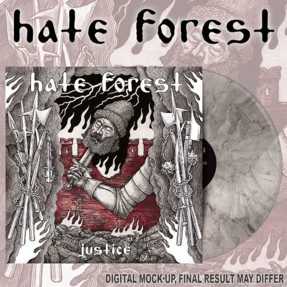 Hate Forest Justice (Marbled Vinyl LP) (Vinyl Record)