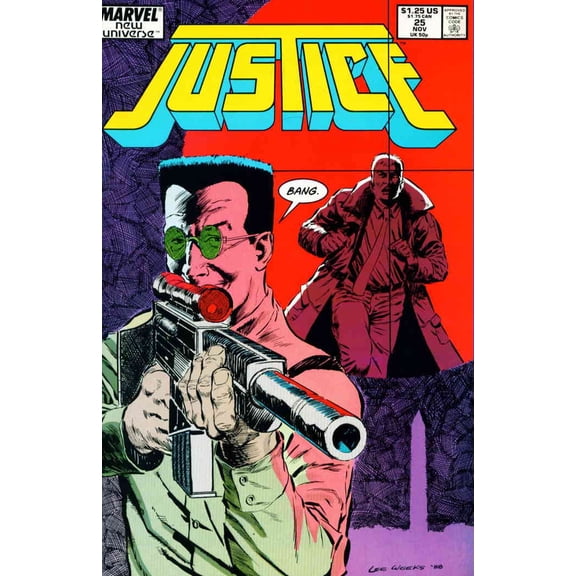 Justice (Marvel) #25 VF ; Marvel Comic Book