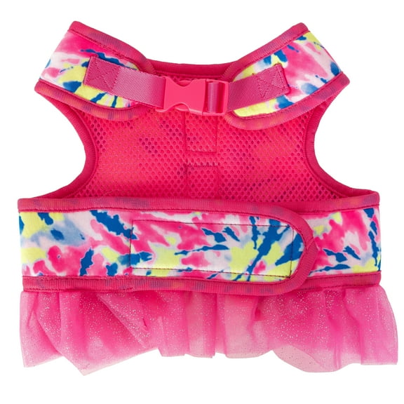 Justice Pet Nylon Tiedye Dog Dress Harness, XS
