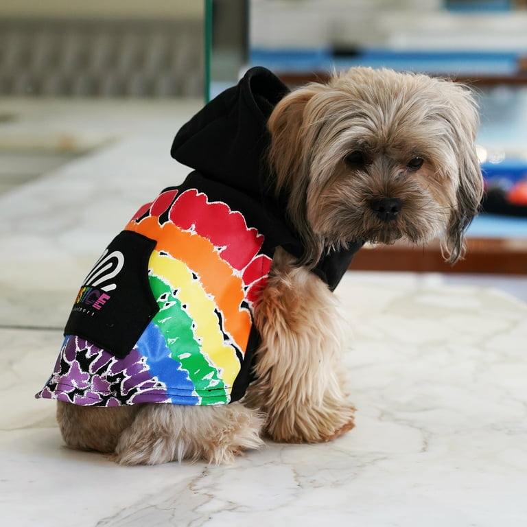 Justice Pet-Pet Apparel-Pet Hoodie-Justice Black Hoodie With