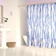 thumbnail image 1 of Justice Purple Radical Tie Dye Shower Curtain and Hooks Set, Microfiber, 1 of 7