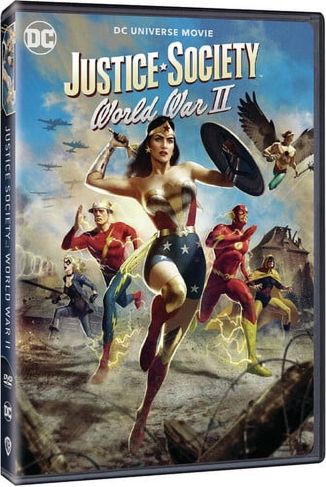 SDS Justice Society: World War II (Walmart Exclusive) (DVD) (Walmart Exclusive), Warner Home Video, Animation