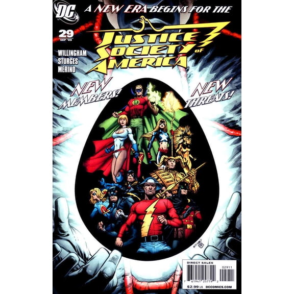 Justice Society of America (2nd Series) #29 VF ; DC Comic Book