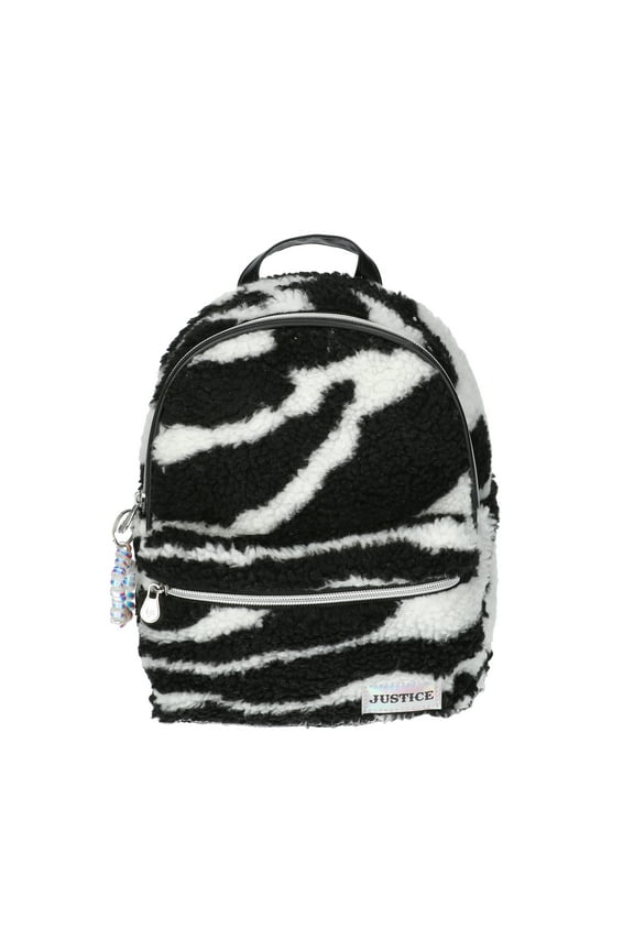 Tween's Zebra Mini Backpack, Zebra Print