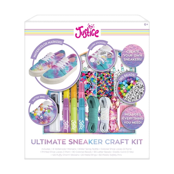 Justice Ultimate Sneaker Craft Kit
